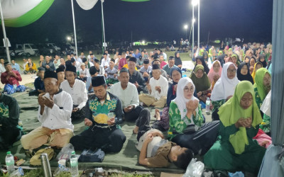 Keluarga Besar Nahdlatul Ulama (KBNU) Merbau Manokwari Gelar Istighozah Memperingati Hari Santri Nasional 2024